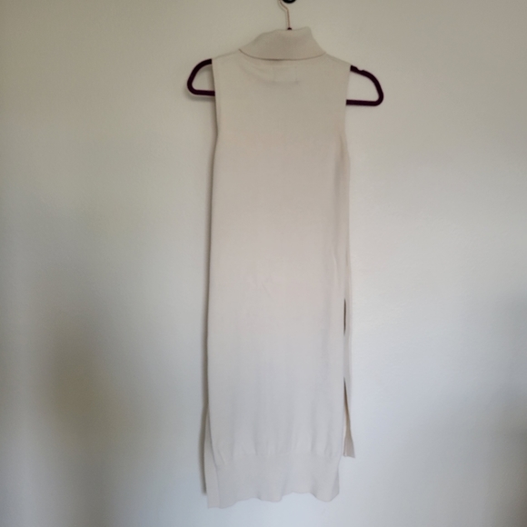 La fee Verte tunic open sides soft turtle neck sleeveless - Picture 5 of 6